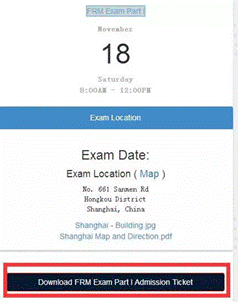 11月FRM考試將至，你的準考證打印好了嗎？